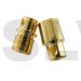 Q-C-0023  Quantum Φ8.0 mm Gold Plated Bullet Connectors Easy Solder  
